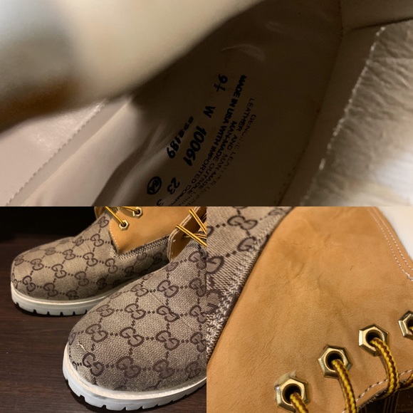 Gucci X Timberland Customs boots - Picture 8 of 9